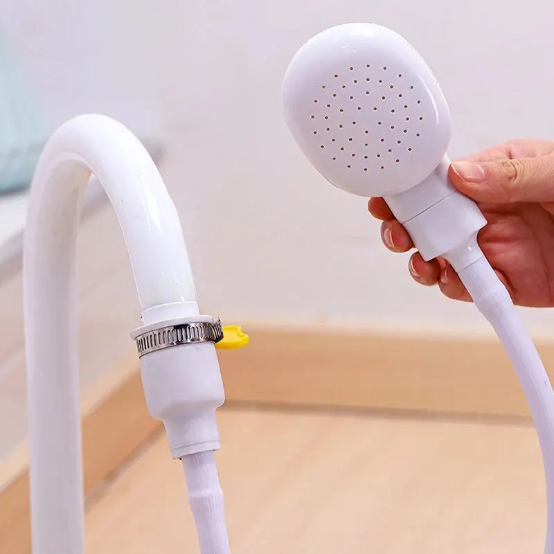 Handheld Pet Bath Sprayer with Flexible Hose