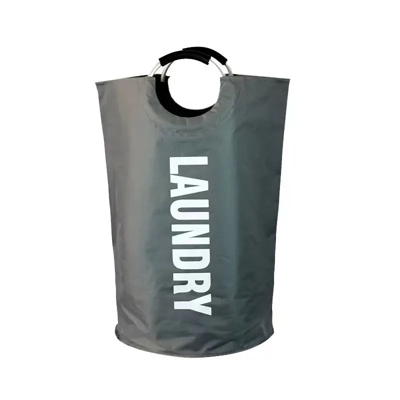 Large Foldable Laundry Hamper with Soft Handles for Home Organization