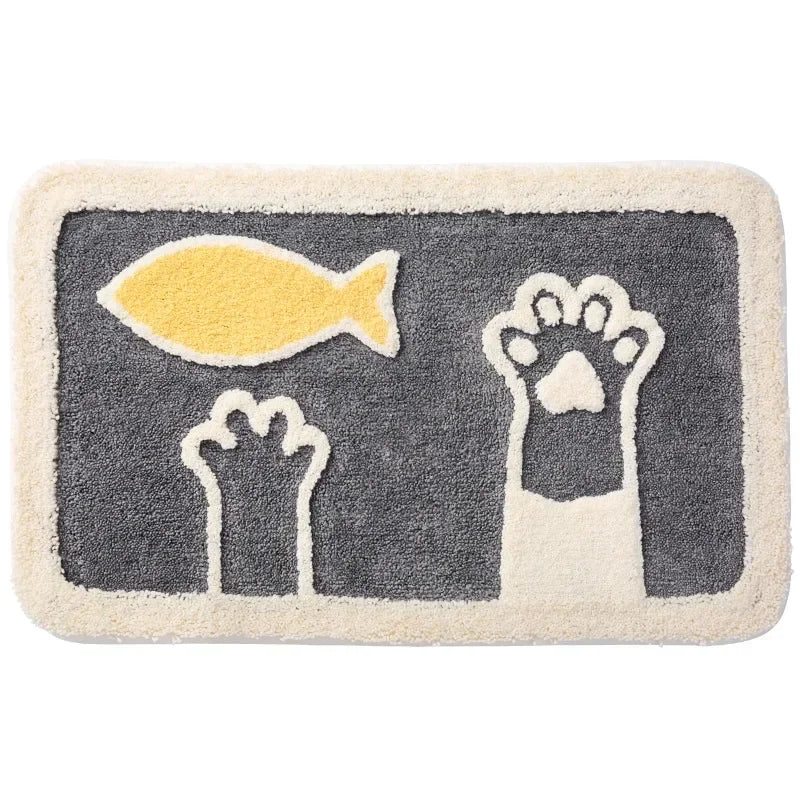 Willow Animal Friends Microfiber Bath Mat