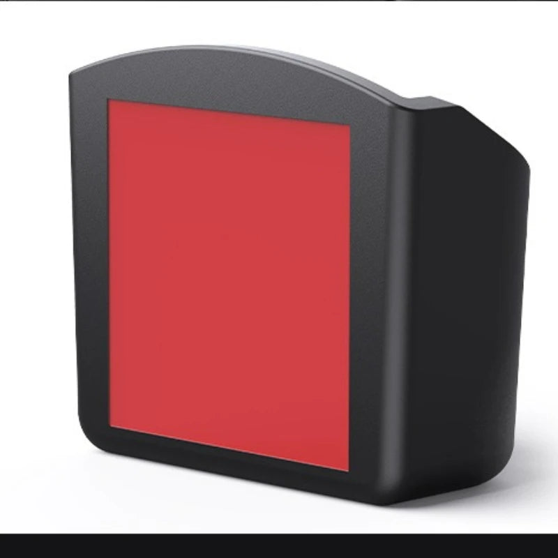 Black Rectangular Car Key & Card Storage Box for Dashboard or Console Organization