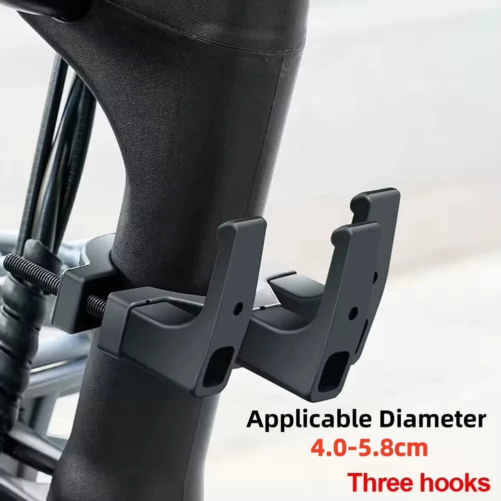 Universal Handlebar Helmet & Bag Hook for Bike, Scooter, E-Bike