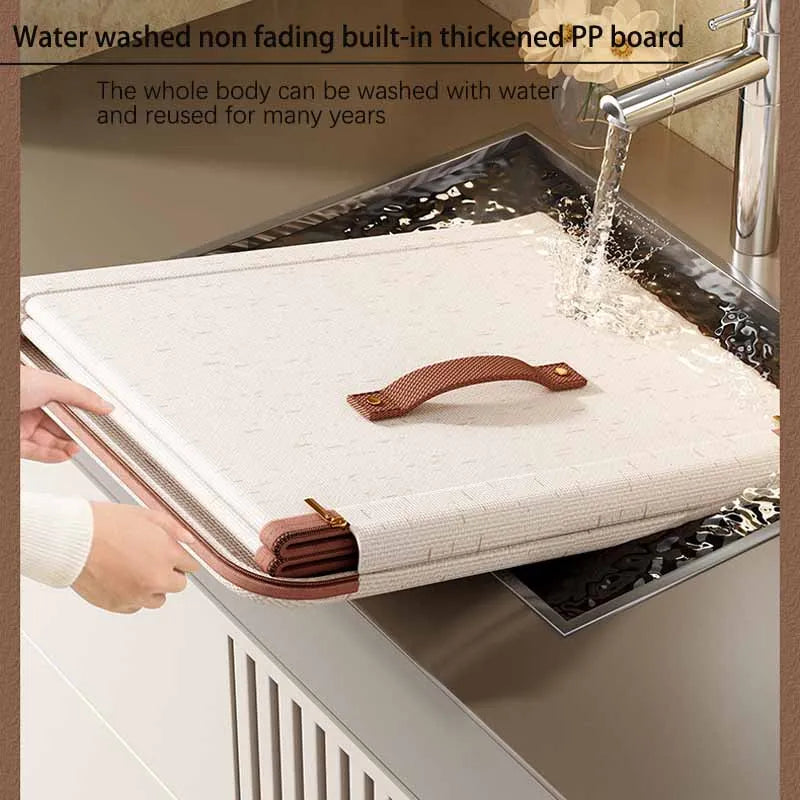 Foldable Zippered Storage Box with Lid for Closet & Bedroom