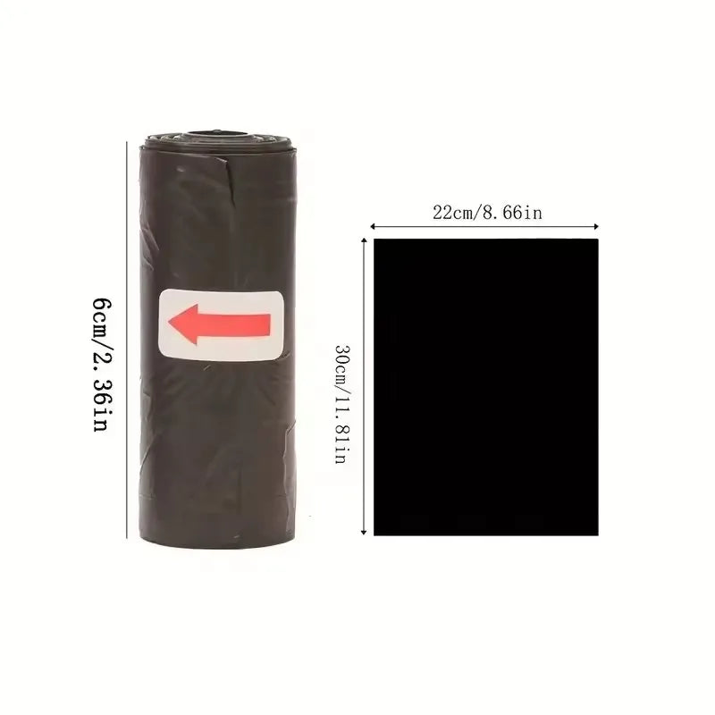 Mini Trash Bag Rolls for Car, Desk, or Small Trash Cans