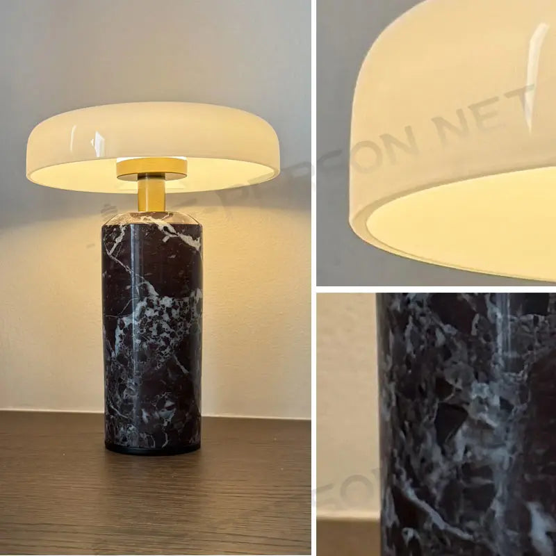 Marlow Marble Base Bedside Table Lamp