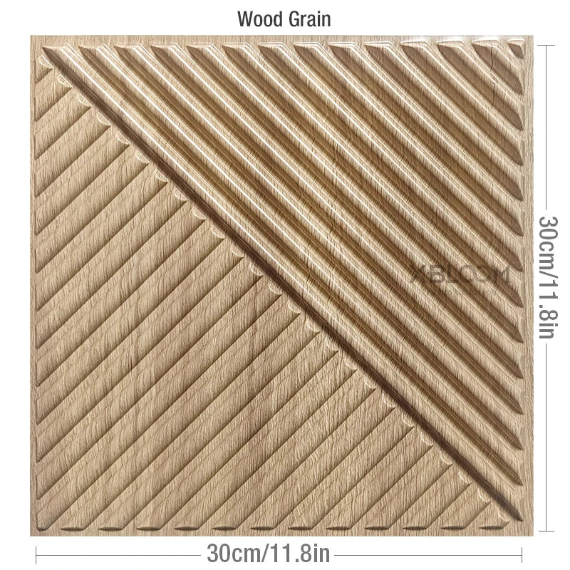 Facet 3D Geometric Wall Panel, 30x30cm