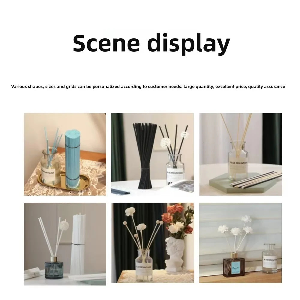 Fiber Reed Diffuser Sticks Set for Home Scent and Organization