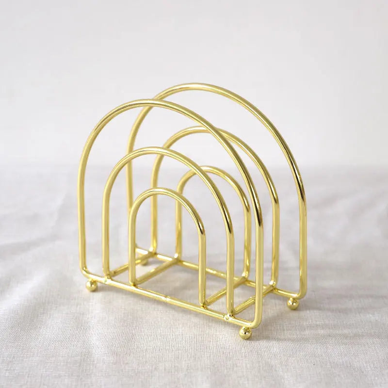 Modern Metal Napkin Holder for Kitchen or Dining Table