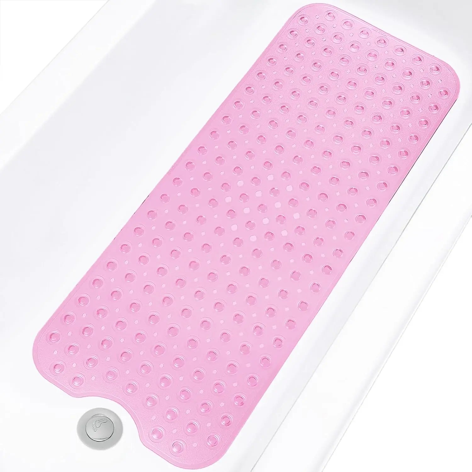 Extra-Long Non-Slip Bath Mat for Kids & Toddlers — 40x100cm, Suction Cups