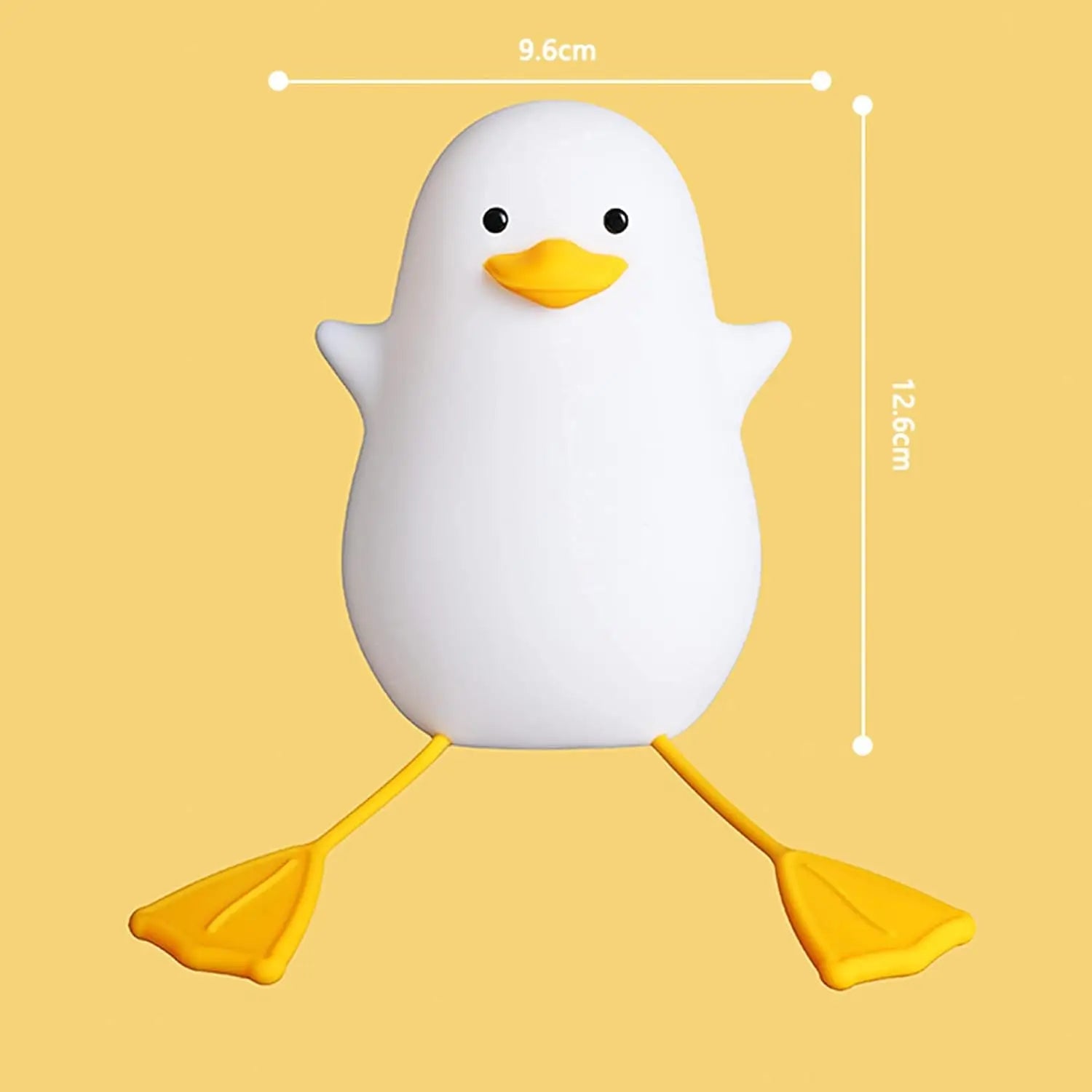Puddle Duck Silicone Night Light with Touch Control