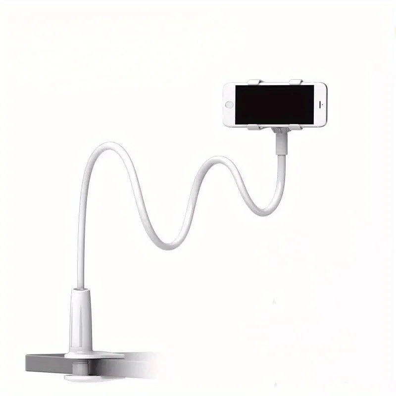 Flexible Gooseneck Bedside & Desktop Phone Holder Clamp