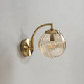 Camberley Ribbed Glass Wall Sconce