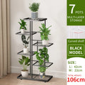 Iron Multi-Tier Plant Stand for Indoor Living Rooms or Balconies