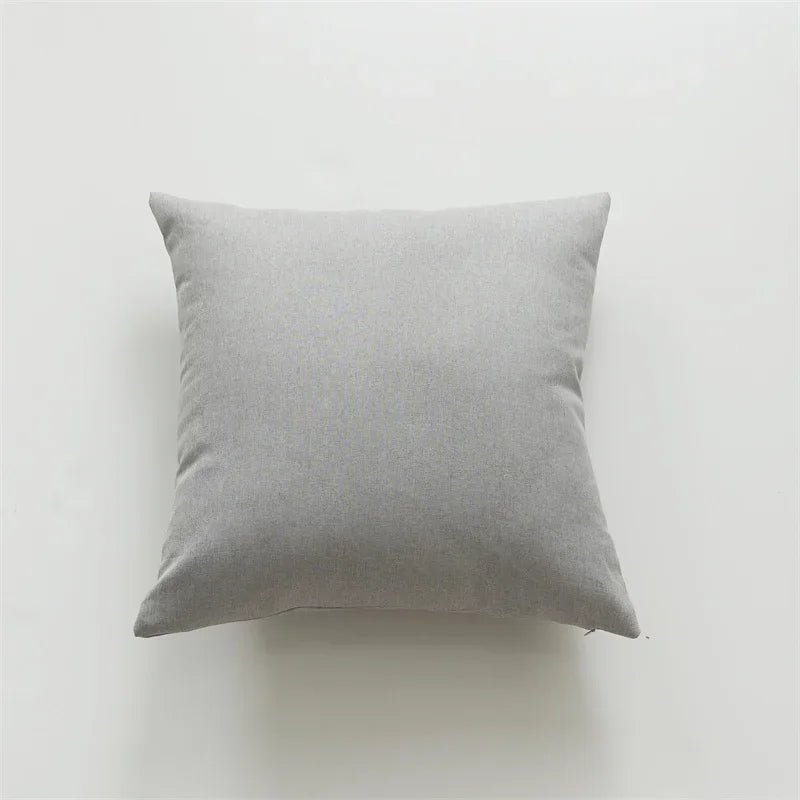 Solid Color Outdoor Waterproof Cushion Cover for Patio or Porch