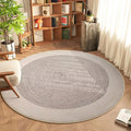 Mira Mandala Round Rug – Soft Bohemian Area Carpet for Living Room