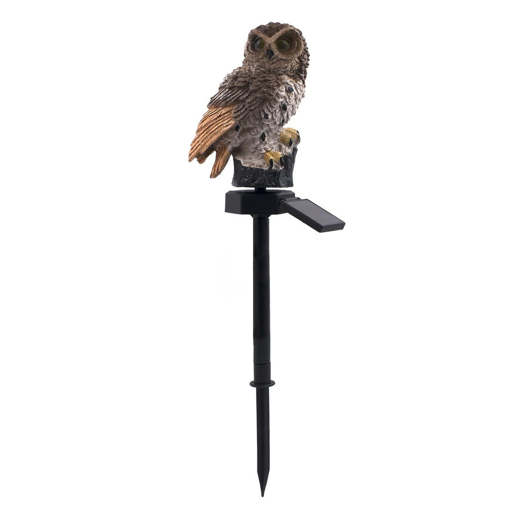Alder Solar Owl Garden Stake Light
