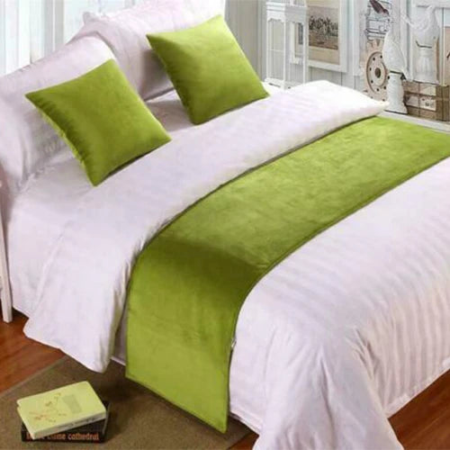 Arden Velvet Bed Runner & Pillow Cover Set