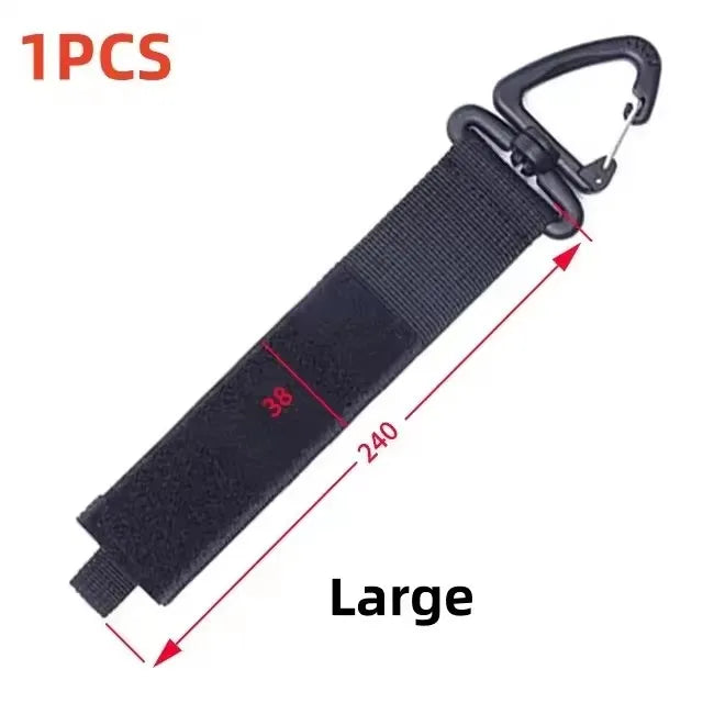 Rotating Buckle Cord Organizer Straps for Garage, Workshop, or Shed