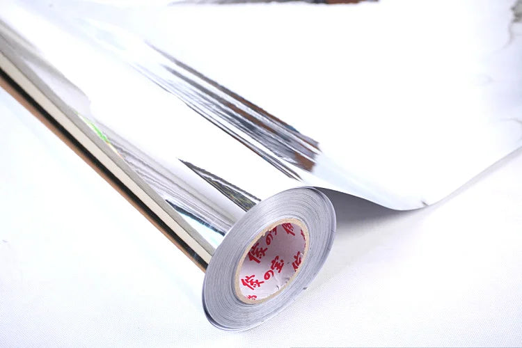 Acrylic Mirror Wall Sticker Roll for Doors, Closets & Small Spaces — 30x100cm