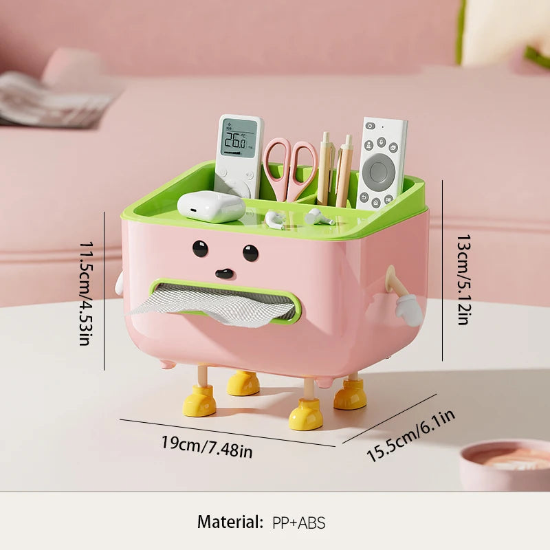 Whimsical Desktop Organizer with Compartments