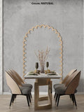 Willow Scalloped Wooden Wall Arch Frame