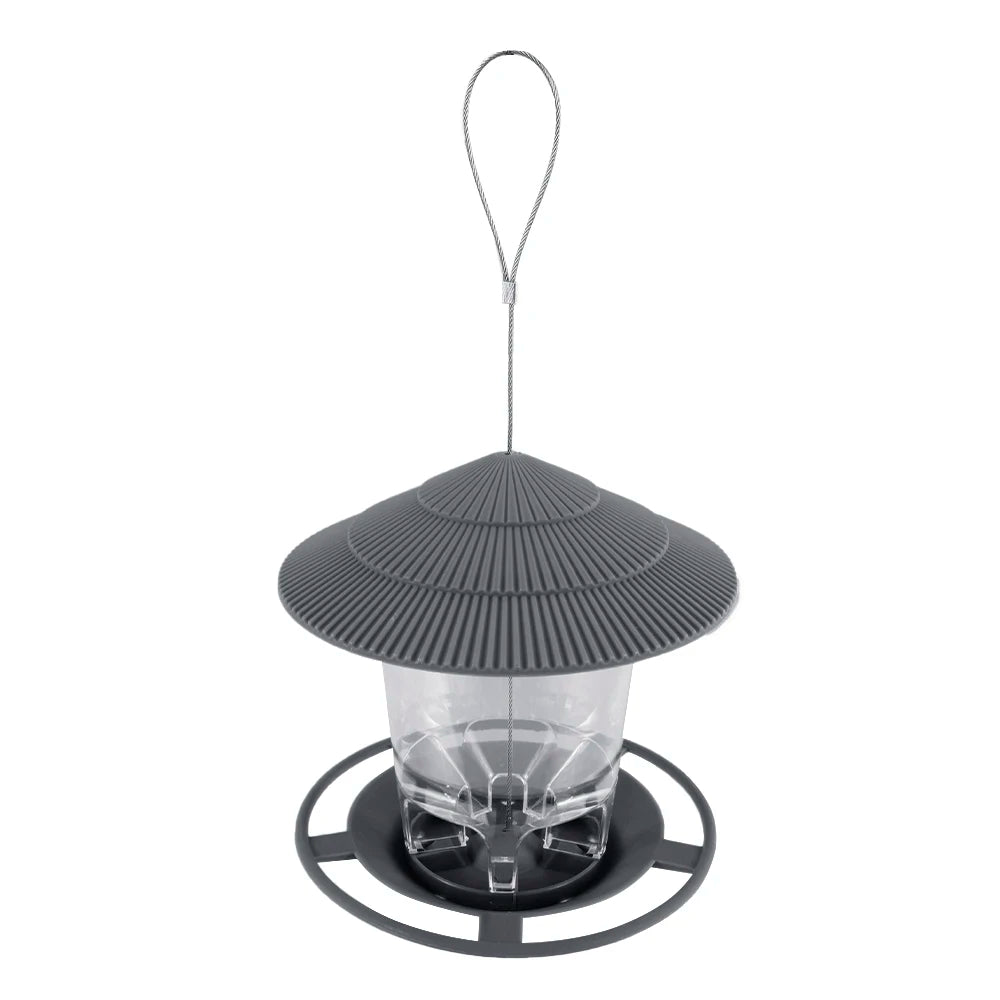 Outdoor Hanging Bird Feeder with Multiple Perches – Plastic, 2.6 lb Capacity