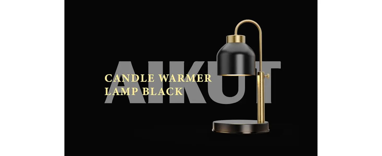 Height Adjustable Candle Warmer Lamp with Timer & Dimmer