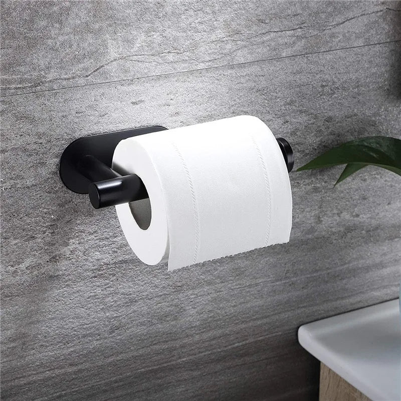 Adhesive Paper Towel Holder for Kitchen or Bathroom Cabinets