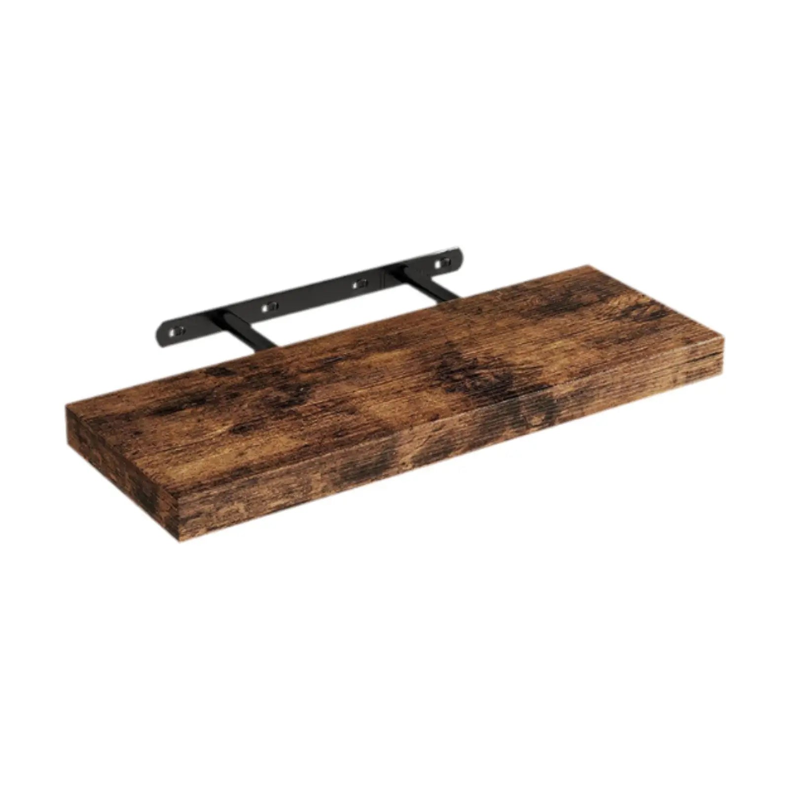 Rectangular Wood Floating Shelf with Invisible Bracket