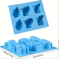 Animal-Shaped Silicone Soap Mold Tray for DIY Soap or Crafts