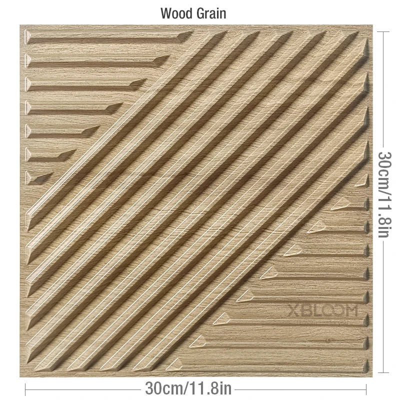 Facet 3D Geometric Wall Panel, 30x30cm