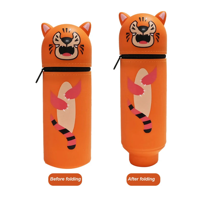 Willow Animal Silicone Stand-Up Pencil Case
