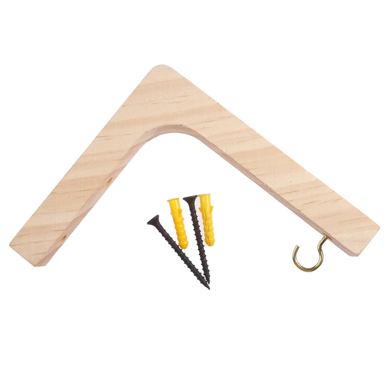 Nordic Natural Wood Wall Plant Hanger Bracket
