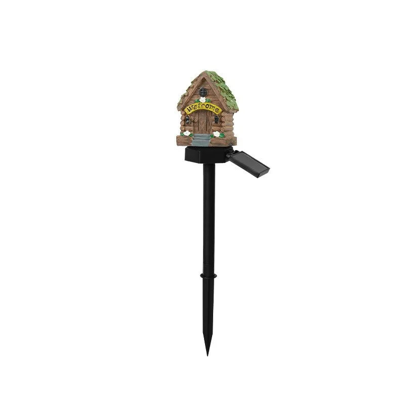Alder Solar Owl Garden Stake Light