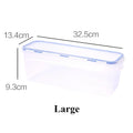 Stackable Airtight Bread Storage Box with Lid – Plastic Loaf & Sandwich Keeper for Fresh Kitchen Counter Organization