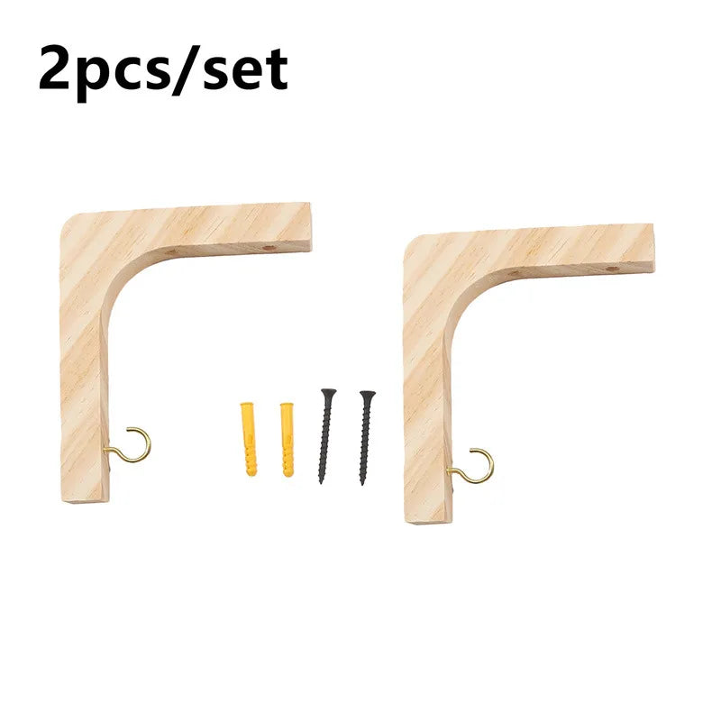 Nordic Natural Wood Wall Plant Hanger Bracket