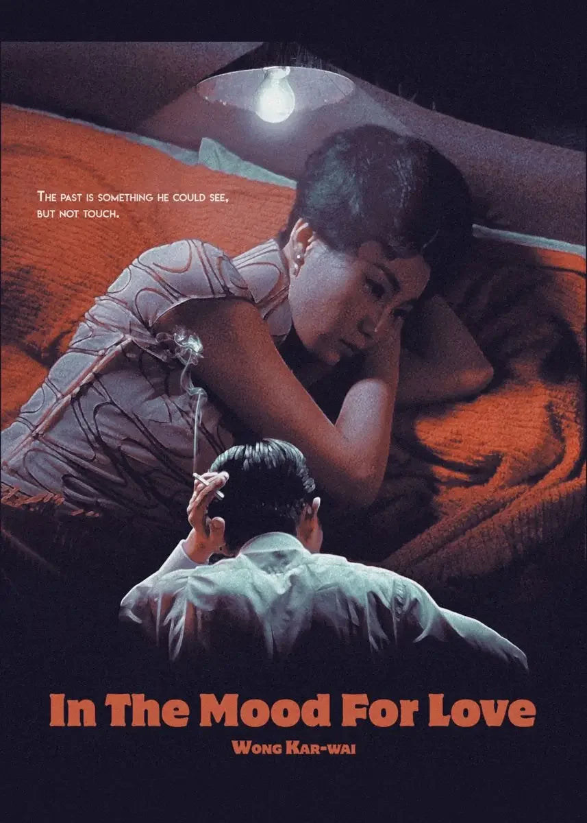 In the Mood for Love Art Poster – Unframed Canvas Wall Print