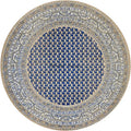 Adara Vintage Round Persian-Style Rug for Living Room or Bedroom
