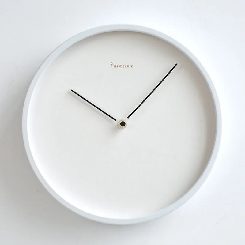 Isla Minimalist Wall Clock – Metal Frame, Silent Quartz Movement
