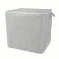 Extra Large Lidded Fabric Storage Box for Clothes and Bedding
