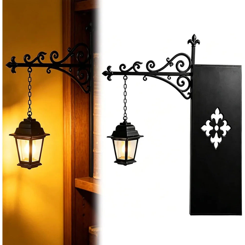 Marlow Iron Lantern Book Nook Light – Cozy Bookshelf & Reading Nook Accent Lamp