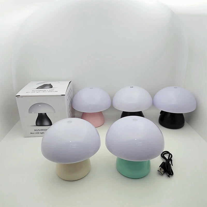 Marlow Mushroom Rechargeable LED Night Light