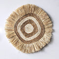 Maeve Handwoven Raffia Wall Hanging Decor