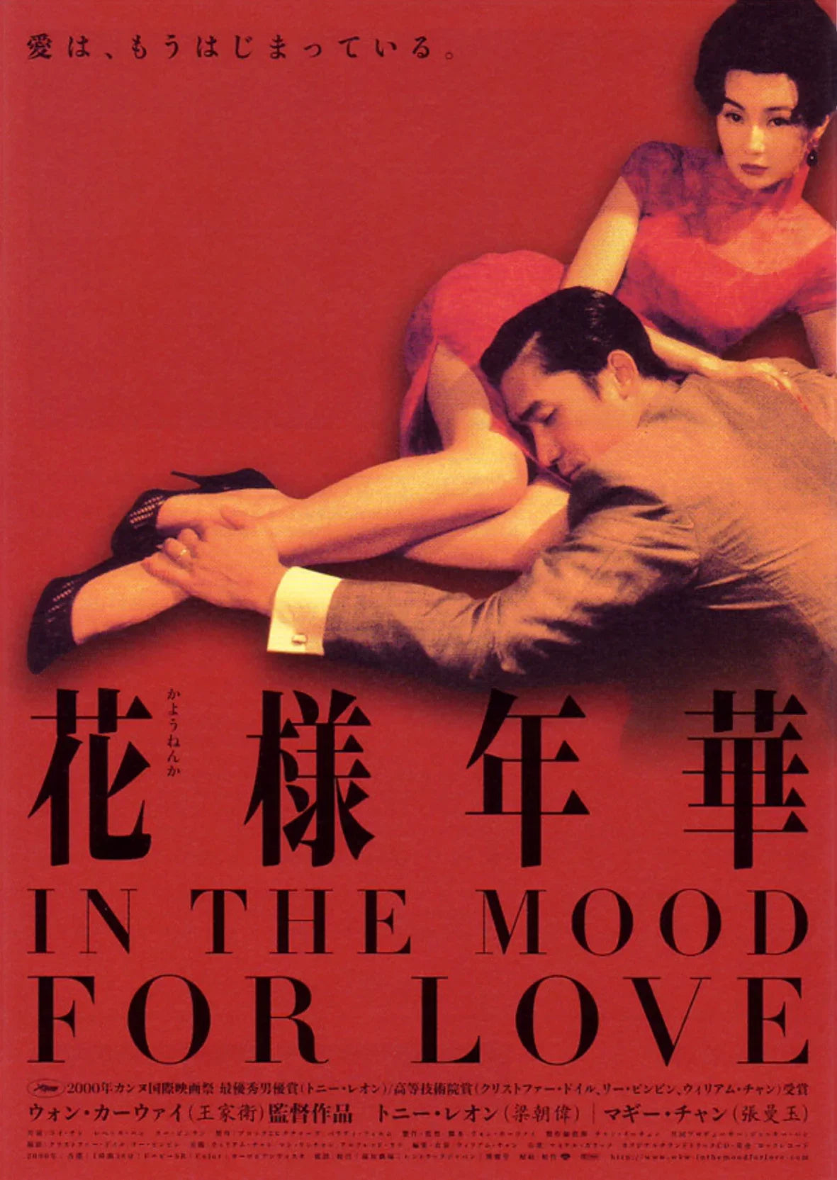 In the Mood for Love Art Poster – Unframed Canvas Wall Print