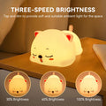 Miso the Snoring Cat Touch Night Light