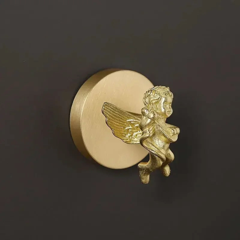 Alder Brass Animal & Botanical Wall Hook
