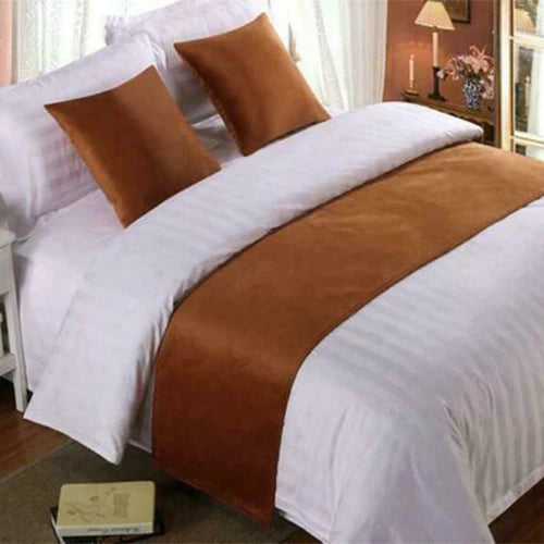 Arden Velvet Bed Runner & Pillow Cover Set