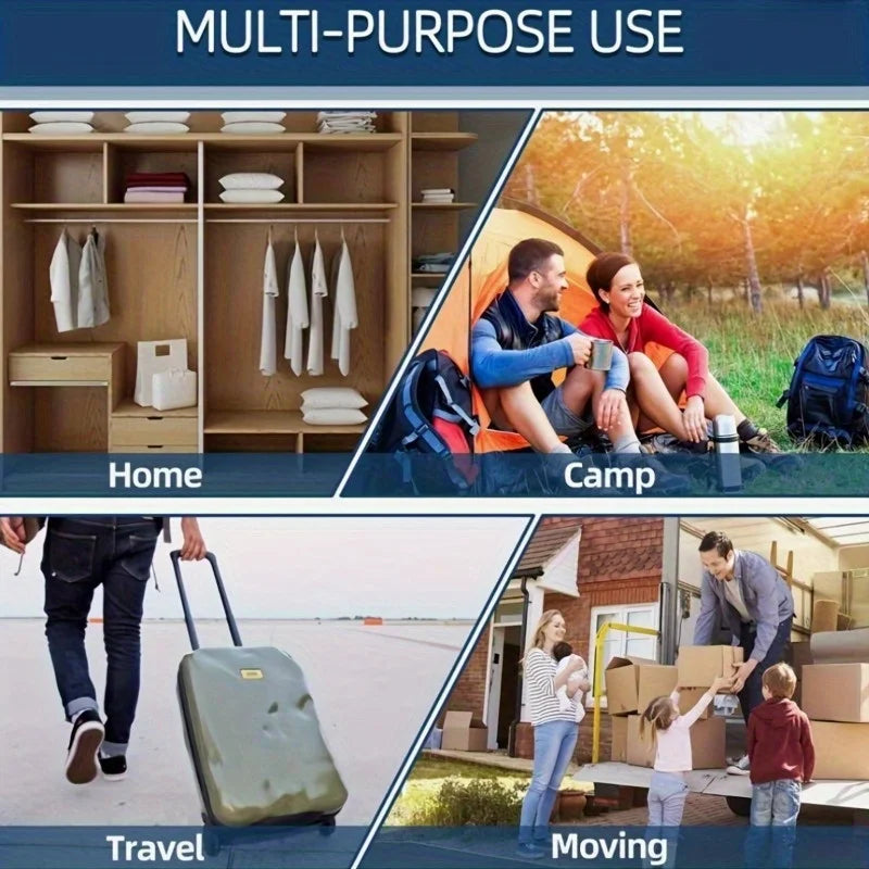 Vacuum Storage Bags for Clothes, Bedding & Travel Organization
