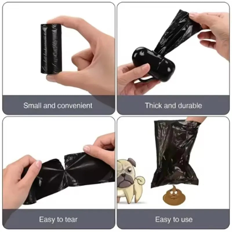 Compact Trash Bag Rolls for Car and Small Waste Bins