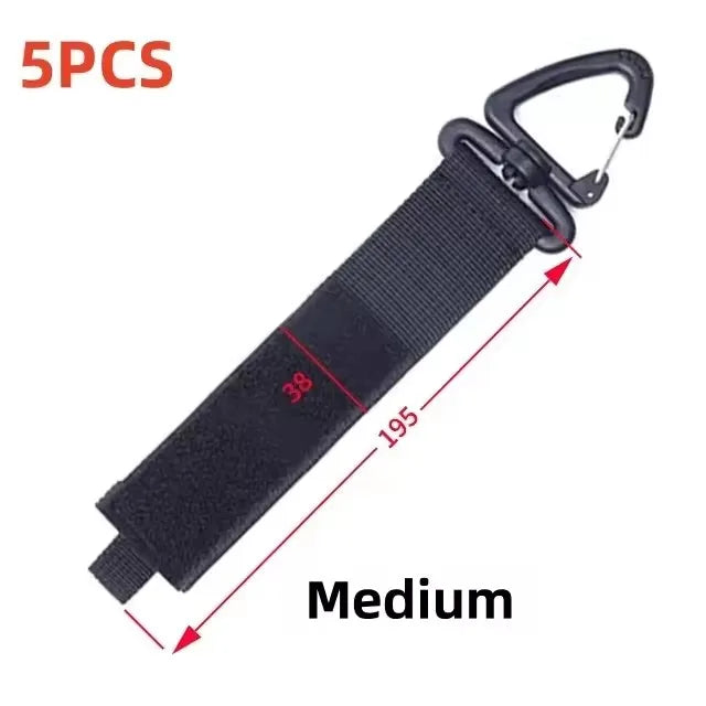 Rotating Buckle Cord Organizer Straps for Garage, Workshop, or Shed