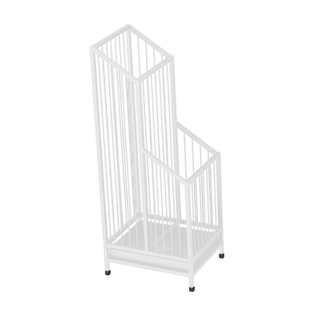 Removable Tray Iron Umbrella Stand for Entryway and Hallway